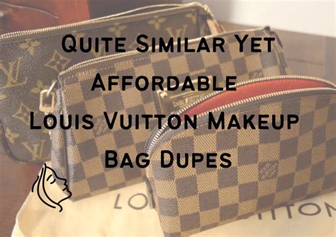 louis vuitton makeup bag dupe|knockoff louis vuitton duffle bags.